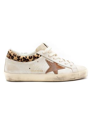 Sneakers Super-Star in pelle bianca GOLDEN GOOSE | GWF01042F00816783260